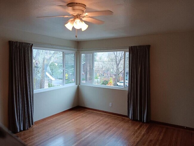 Living Room with views of Mt. Tamalpais - 845 Sir Francis Drake Blvd