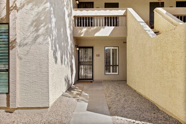Assigned covered parking directly in front of the unit - 8651 E Royal Palm Rd