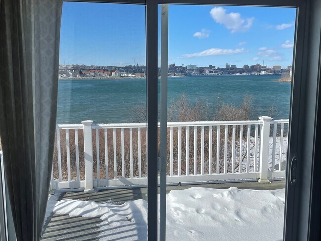 Unit 2 - deck view - 381 Broadway Apartments