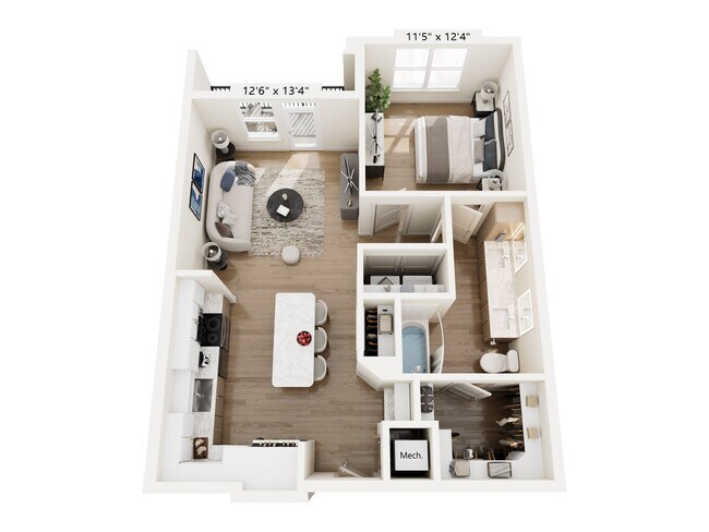 Plano de planta - Lenox Katy Grove