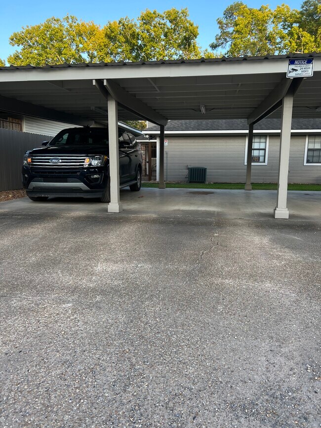 Two covered spaces available. - 2210 Jackson St