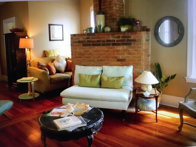 Main Living Space, Walls Freshly Painted White - 169 Lake Ave
