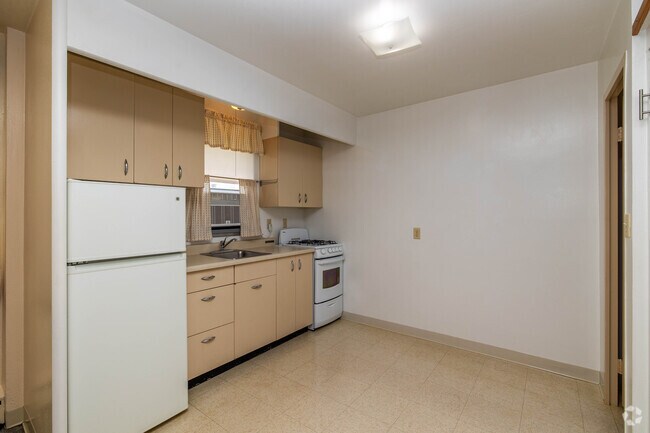 Estudio - 350 pies cuadrados - Cocina - Kenwood Manor Apartments