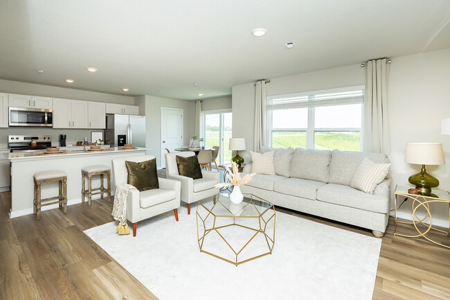 Open Concept- This home is not furnished - 4302 NE 13th St
