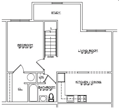 1HAB/1BA - Devon Woods