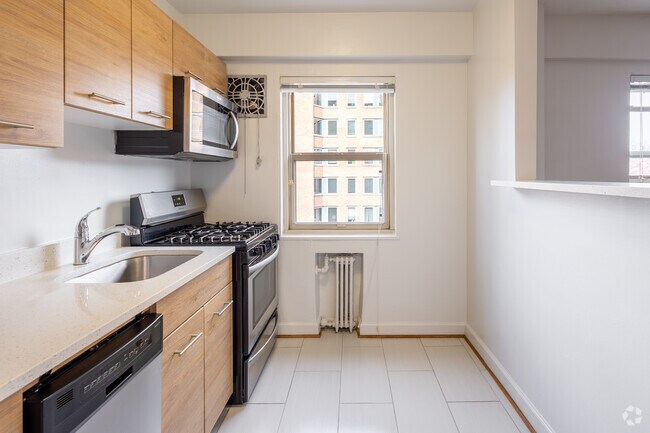 1BR, 1BA - 767SF - Kitchen - Skyline Towers
