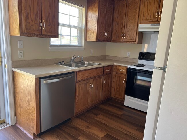 Kitchen with utility room attached - 25585 Nick Davis Rd