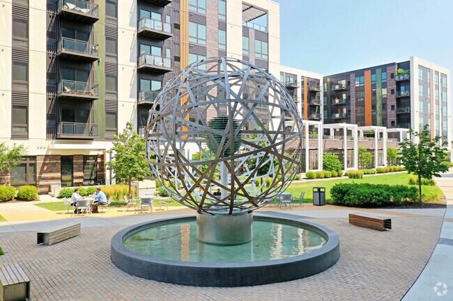 Public art is on display at the West End.