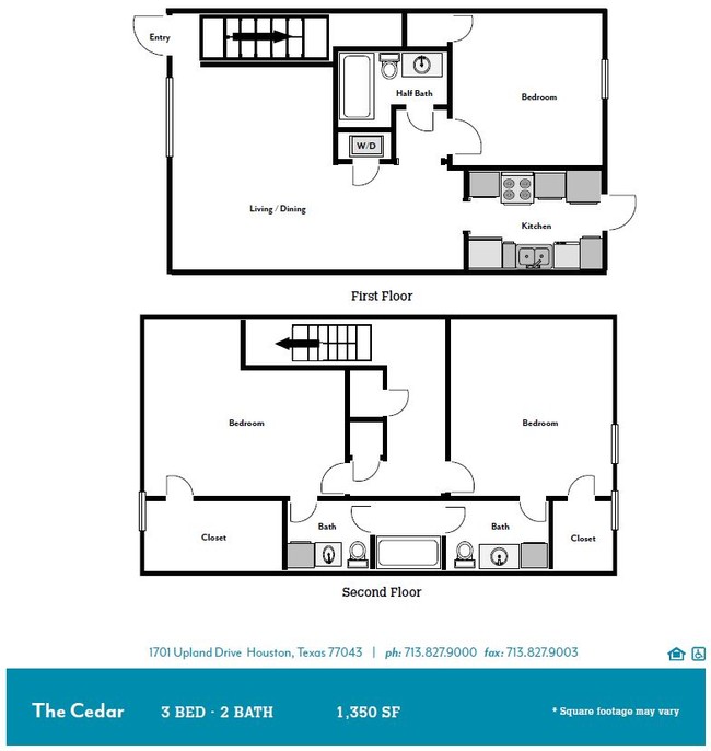 The Cedar - Upland Park Townhomes