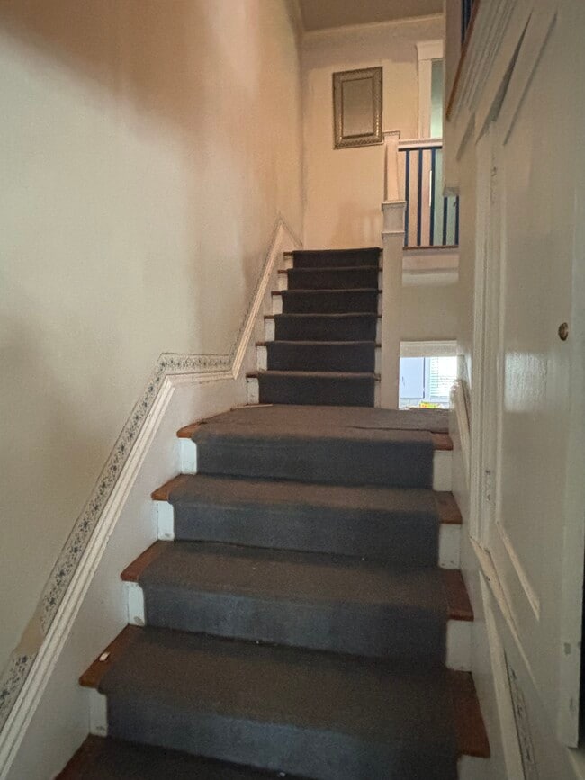 Stairs to Second Floor - 103 Forest St