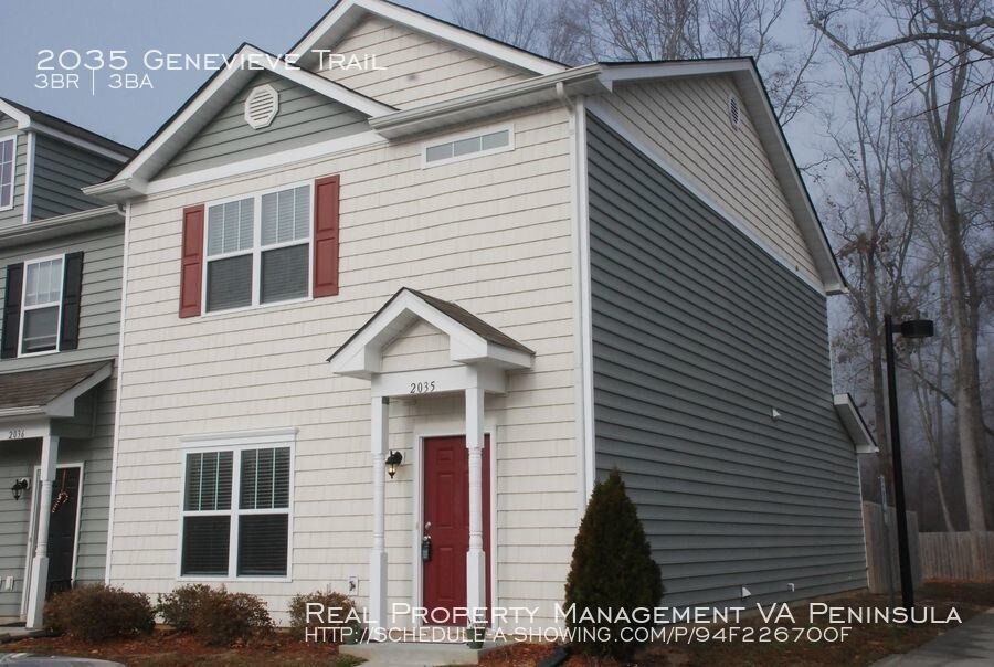 2035 Genevieve Trail, Williamsburg, VA 23185 House Rental in