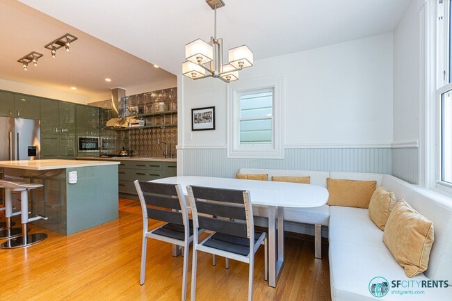 Photo - Castro: UNFURNISHED Top Floor Flat w/ Private Deck, W/D in unit & Garage Parking Apartment