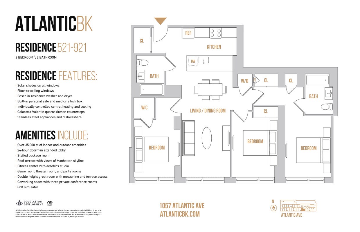 Plano de planta - Atlantic BK