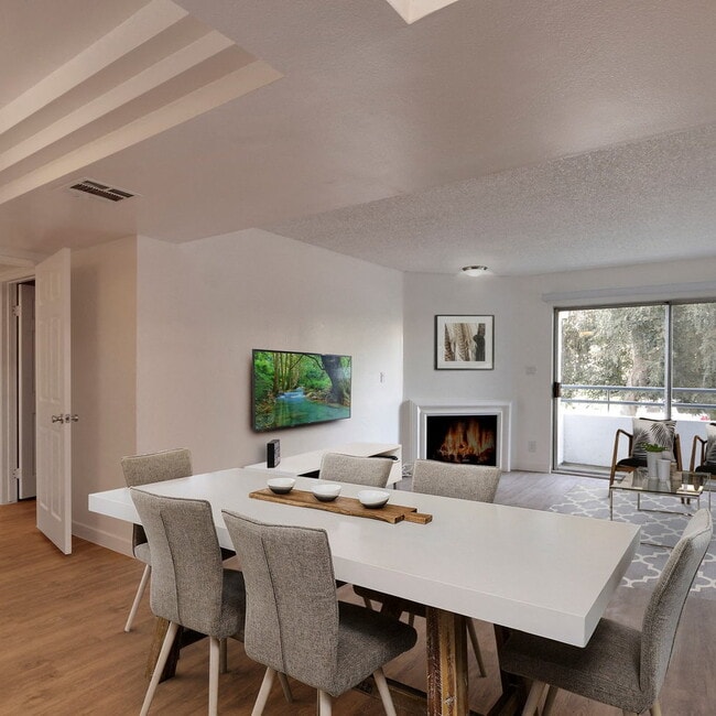 Layout B Living Room Close Up (Staged) - The Canfield