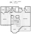 1 Bedroom / 1 Bathroom