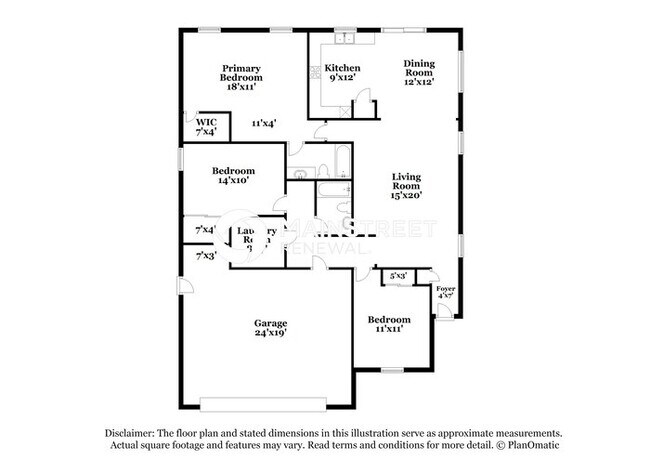 Foto del edificio - 3 Bedroom Pet-Friendly Home in Phoenix, AZ with Main Street Renewal