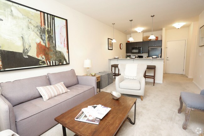 1HAB, 1BA - 660 ft² - Sala de estar - 310 at Nulu Apartments