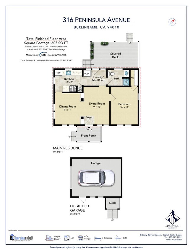 Foto principal - Burlingame Charming One-Bedroom Home
