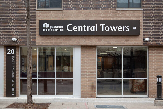 Front of building - Central Towers (Senior)