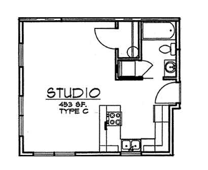 The Louis York Apartments Portland Or Studio The Louis York