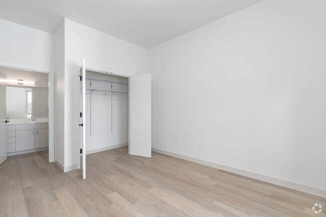 2BR, 2BA - 1,080SF Primary Bedroom - The Steward
