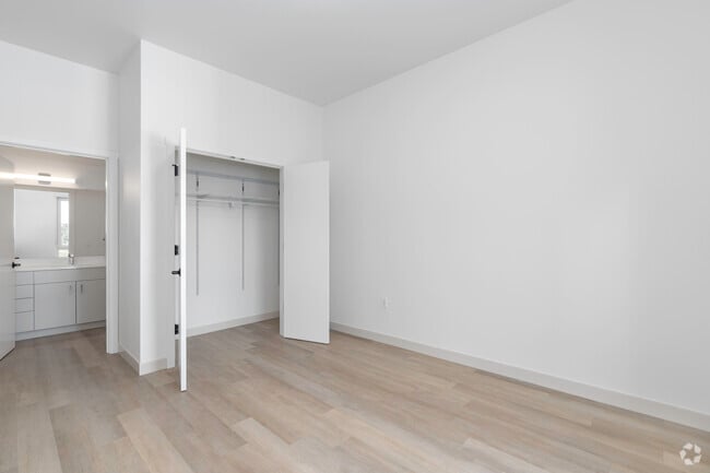 2BR, 2BA - 1,080SF Primary Bedroom - The Steward