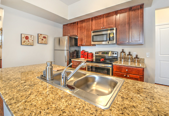 Ranch Granite Countertops - The Townhomes at Pleasant Meadows