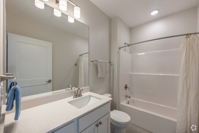2BR, 2.5BA - 1,409SF - Bathroom - Brookgreen Townhomes