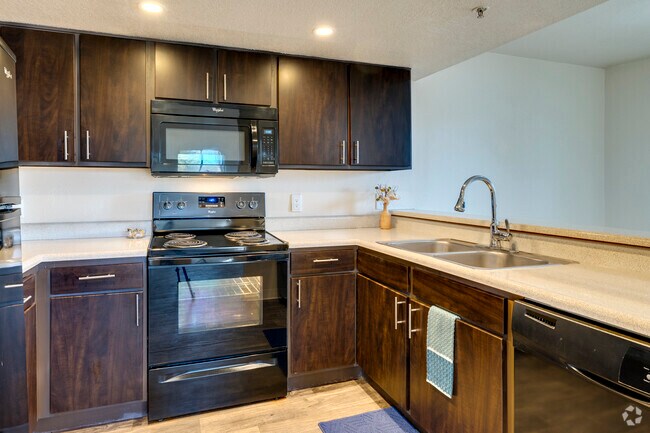 Cocina - 1BR, 1BA - 741SF - Mosaic