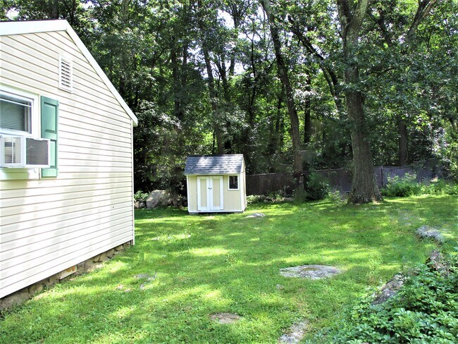 Side yard Summer - 8 Jennings Rd