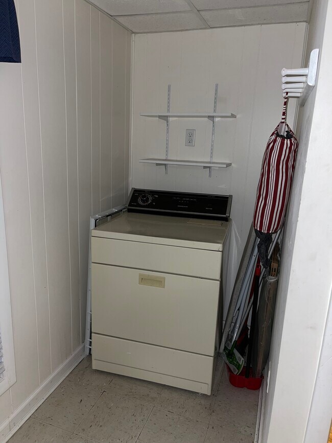 In apartment dryer. - 604 S Oakwood Ave