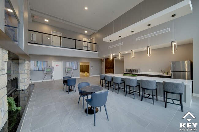 Clubhouse, kitchen - Uptown Landing