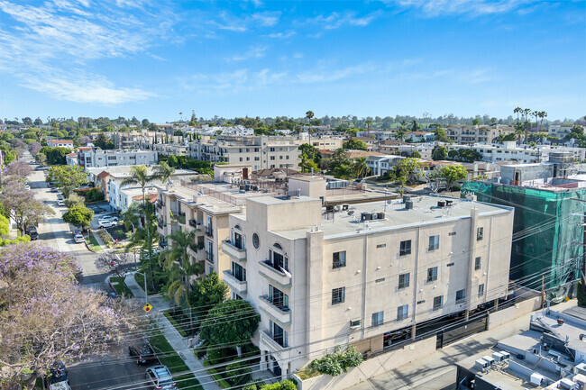 Aerial view - Rexford Apartments