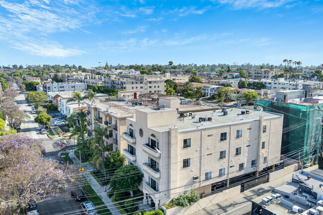 Vista aérea - Rexford Apartments