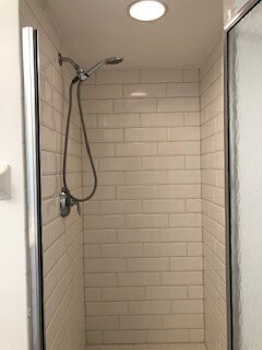 Master shower. All new tile. - 181 Grand Oaks Way