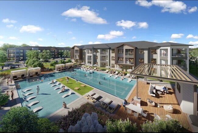 Resort style pool - 13000 Harris Ridge Blvd