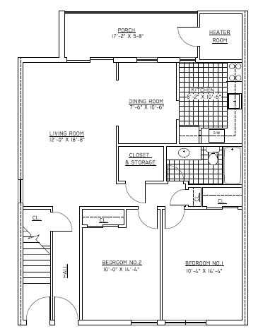 2BR/1BA - Crestwood Square Apartments