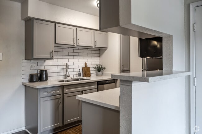 1 habitación, 1 baño - 501 pies cuadrados - Cocina - Vantage Point Apartments