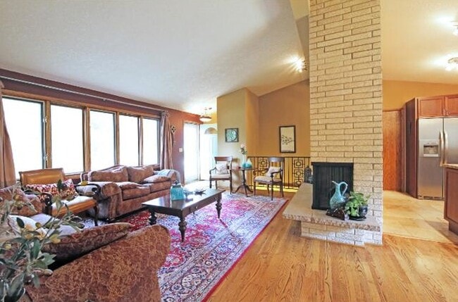 Living Room hardwood floors - 5813 Tracy Avenue