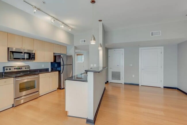 Kitchen + Living Room - 807 18th Ave S Apartment