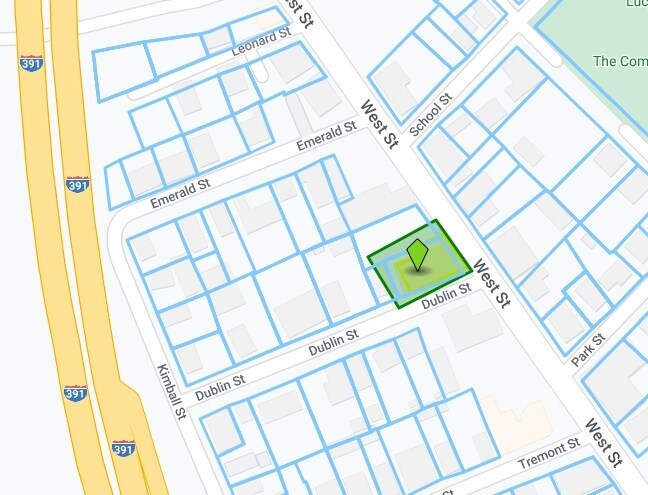Mapa de la parcela - 48-50 West St