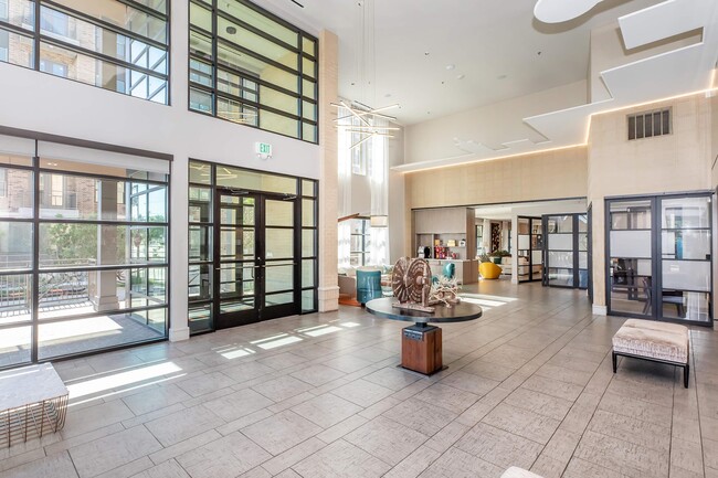 Boutique Hotel-style Lobby - The Austin at Trinity Green