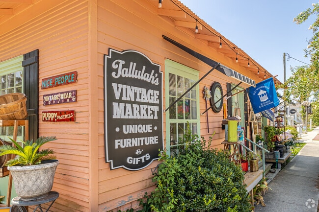 Antique shops are plentiful in and around Mandeville.