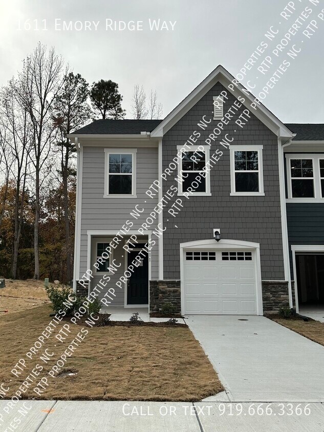 1611 Emory Rdg Wy, Wake Forest, NC 27587 Townhome Rentals in Wake