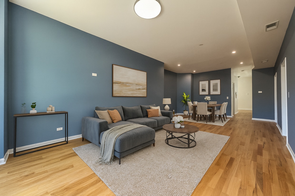 Living room - 4903 W Hubbard St