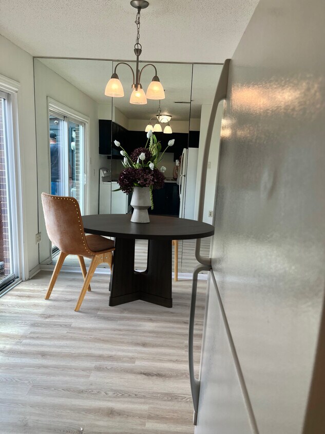 Breakfast room virtually Staged - 4520 Central Ave