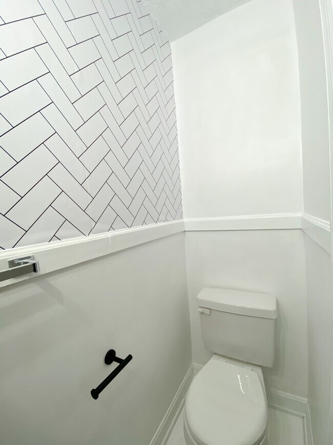 half bathroom downstairs (newly remodeled) - 506 N Greensboro St