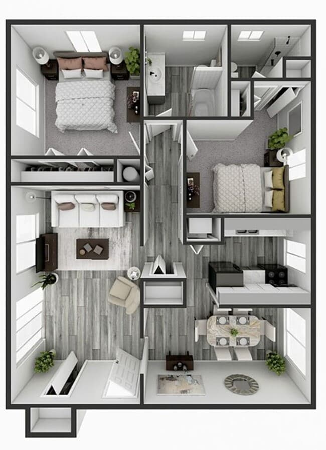 Interior Photo - Northcrest Garden Apartments