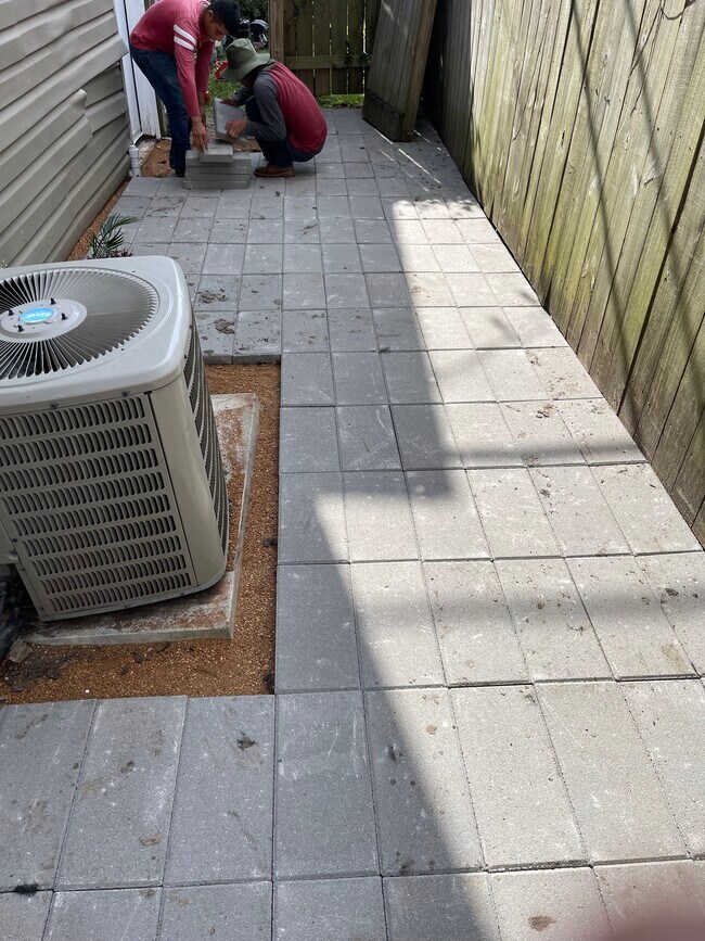 Patio privado - 6308 Greenbriar Dr