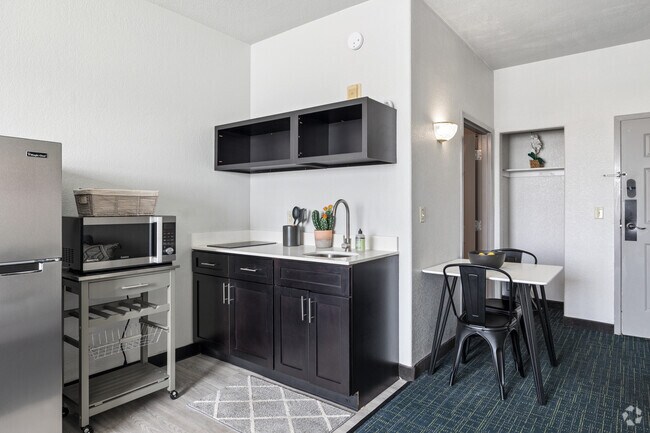 Studio - 350SF - Kitchen - Gruene Pointe
